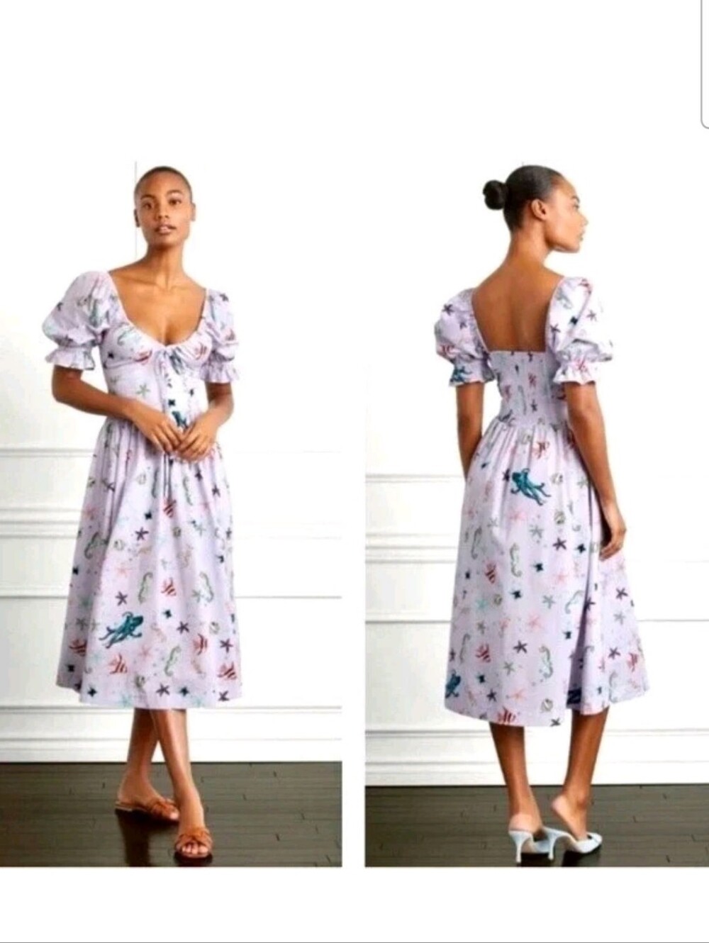 Hill House Home – The Ophelia Dress (Sea Creatures)